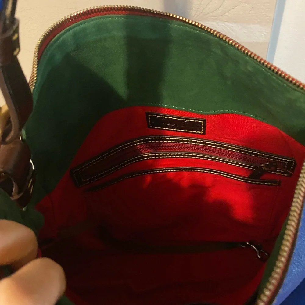 *SOLD*Dooney and Bourke Toledo Hobo in Royal Blue Should Bag - Picture 9 of 10